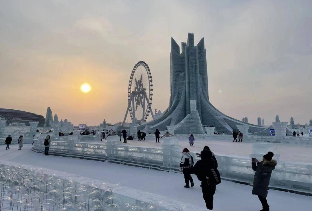 Harbin Snowflake Ferris Wheel